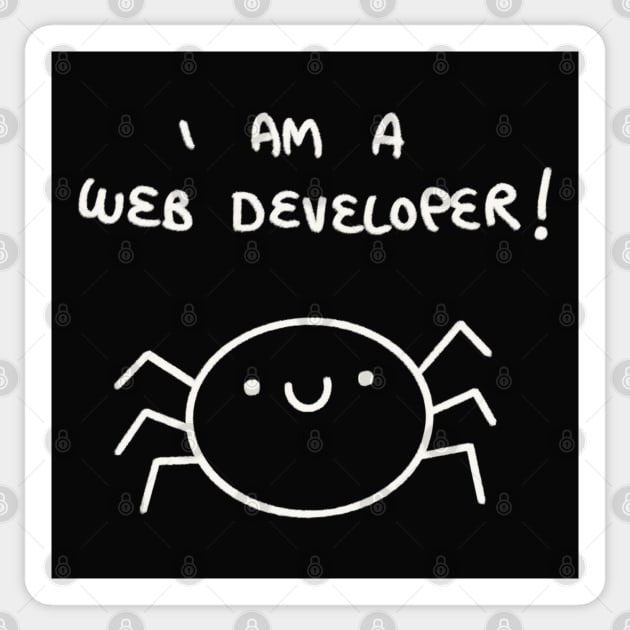 Web Developer Sticker by ginaromoart